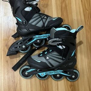 Rollerblade Inline Skates in Black and Blue